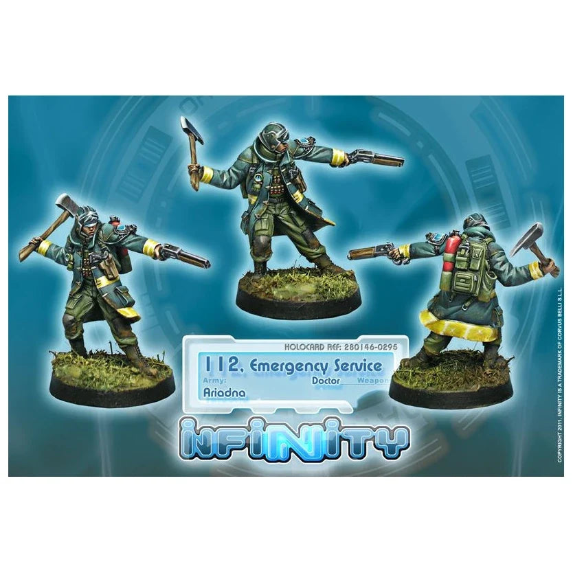 Ariadna: 112, Emergency Service (Doctor) (1) (Custom Painted) (Assembled)
