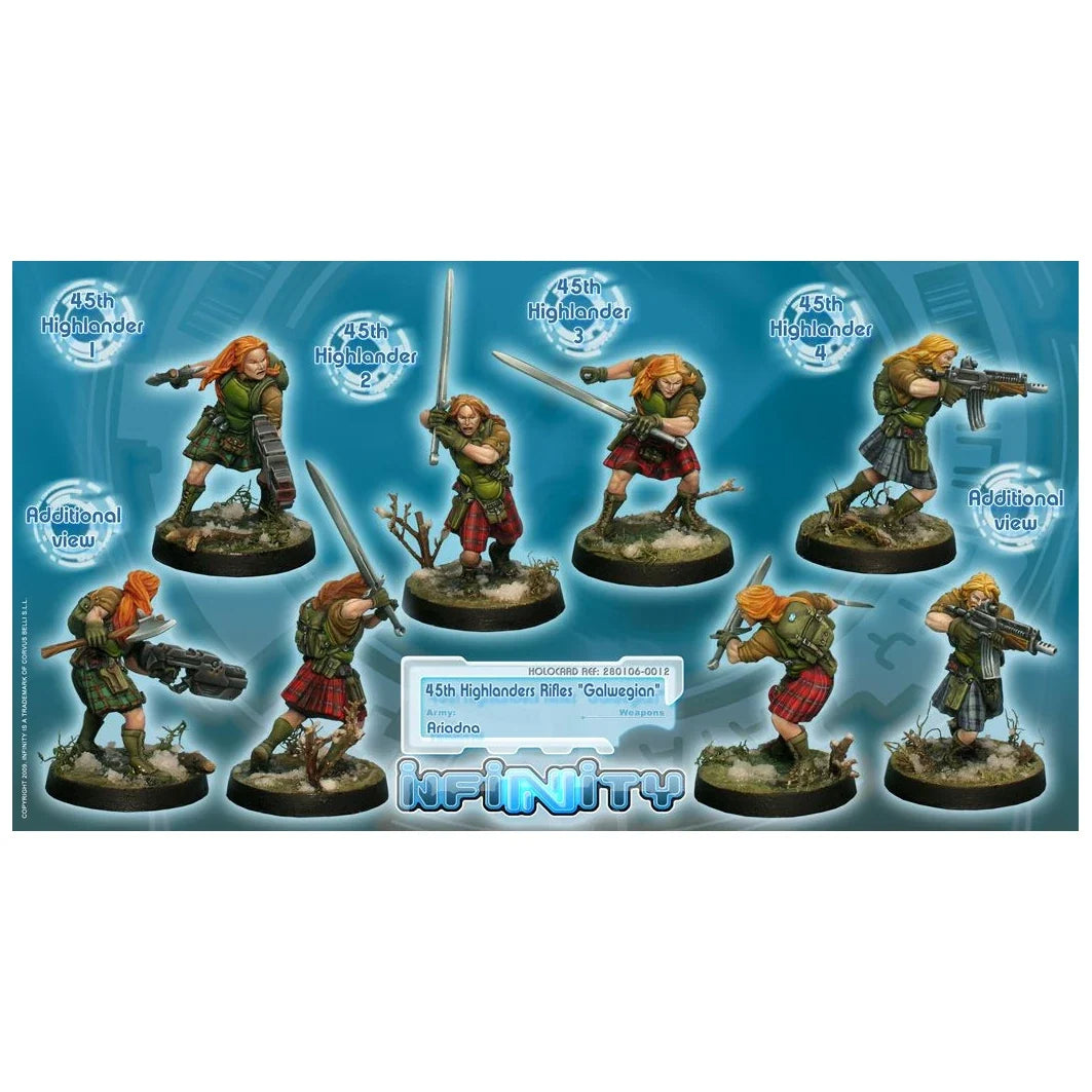 Ariadna: 45th Highlander Rifles ''Galwegian'' Boxed Set (New in Box)