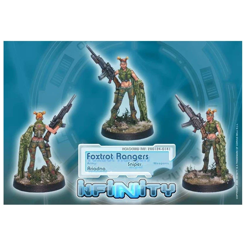 Ariadna: Foxtrot Rangers Sniper (Unpainted) (Assembled)