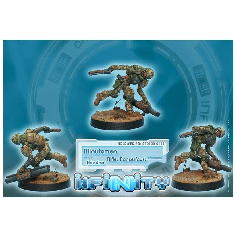 Ariadna: Minutemen (Rifle, Panzerfaust) (New in Box)