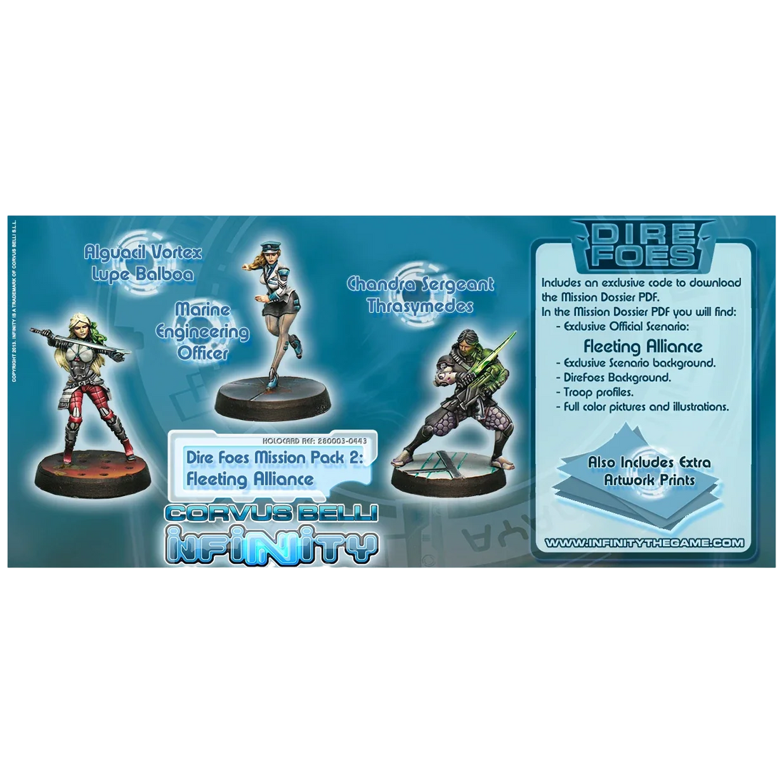 Dire Foes Mission Pack: Fleeting Alliance (Custom Painted) (Assembled)