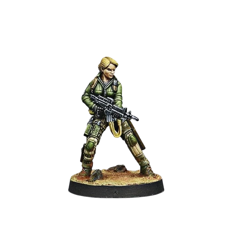 Infinity - 6th Airborne Ranger Reg. (Molotok) Ariadna (Custom Painted) (Assembled)