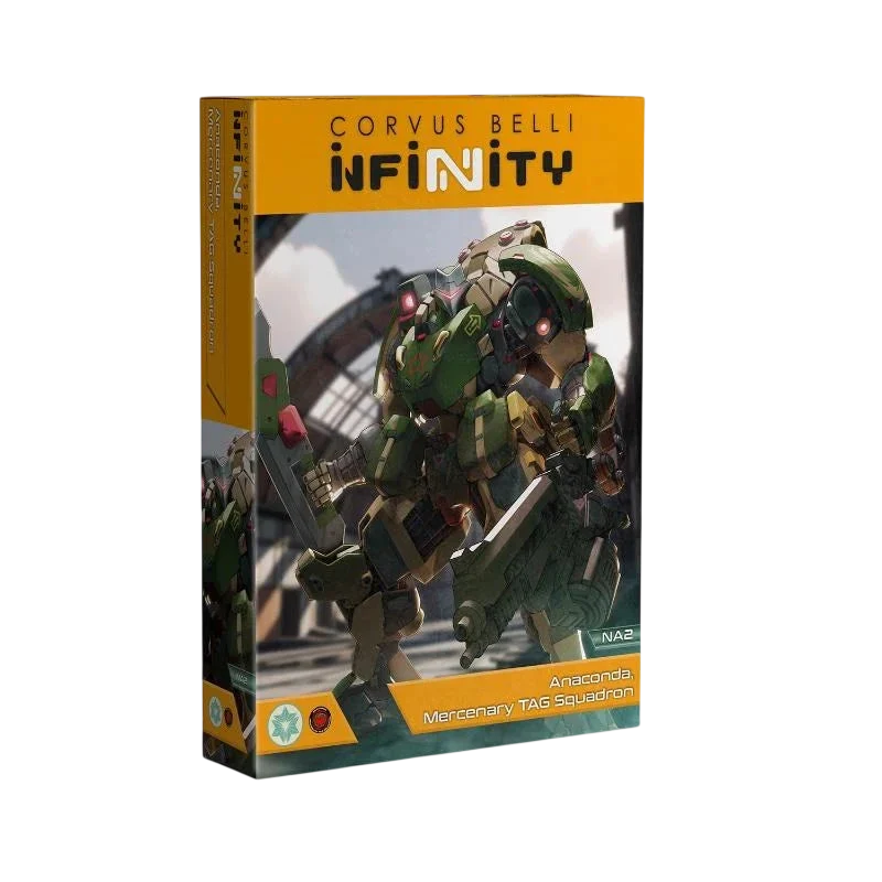 Infinity - Anaconda, Mercenary TAG Squadron (Custom Painted) (Assembled)