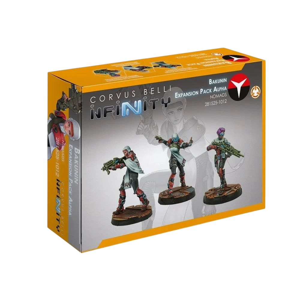 Infinity - Bakunin Expansion Pack Alpha (Unpainted) (Assembled)