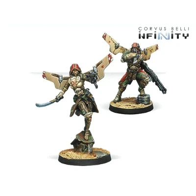 Infinity - Bashi Bazouks Haqqislam (Custom Painted) (Assembled)
