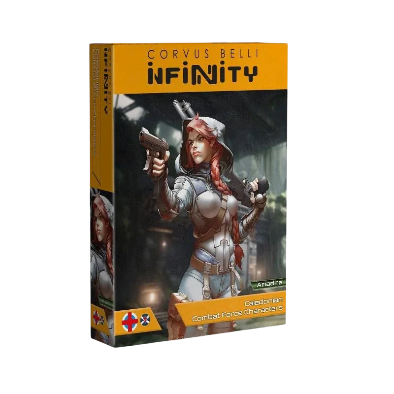 Infinity - Caledonian Combat Force Characters (Custom Painted) (Assembled)