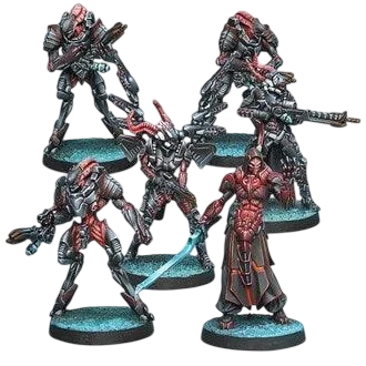 Infinity - Combined Army Starter Pack Combined Army (Unpainted) (Assembled)