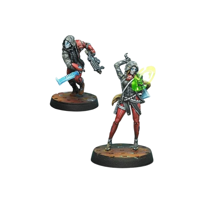 Infinity - Corregidor Bandits Nomads (Custom Painted) (Assembled)
