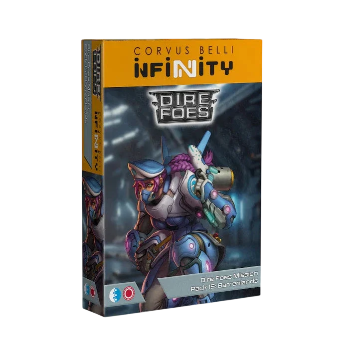 Infinity - Dire Foes Mission Pack 15 Barrenlands (New in Box)
