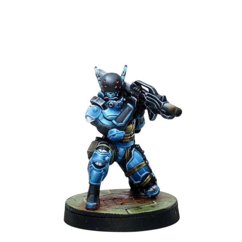 Infinity - Echo-Bravo, Fast Intervention Unit (Light Rocket Launcher) PanOceania (New in Box)
