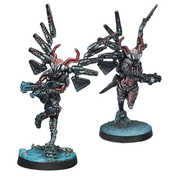 Infinity - Fraacta Drop Unit (Repack) Combined Army (Custom Painted) (Assembled)