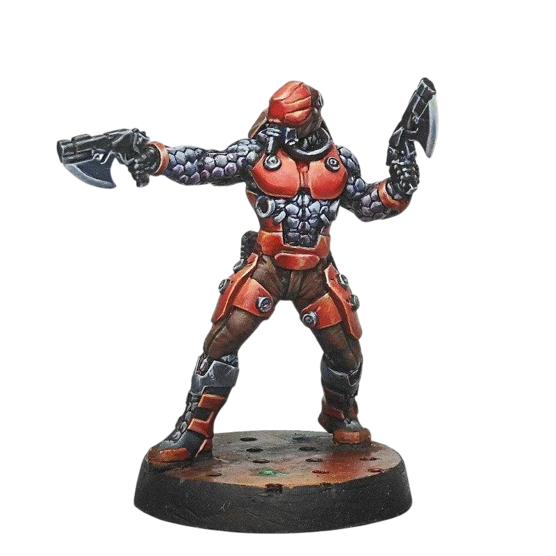 Infinity - Gecko Pilot Nomads (Unpainted) (Assembled)