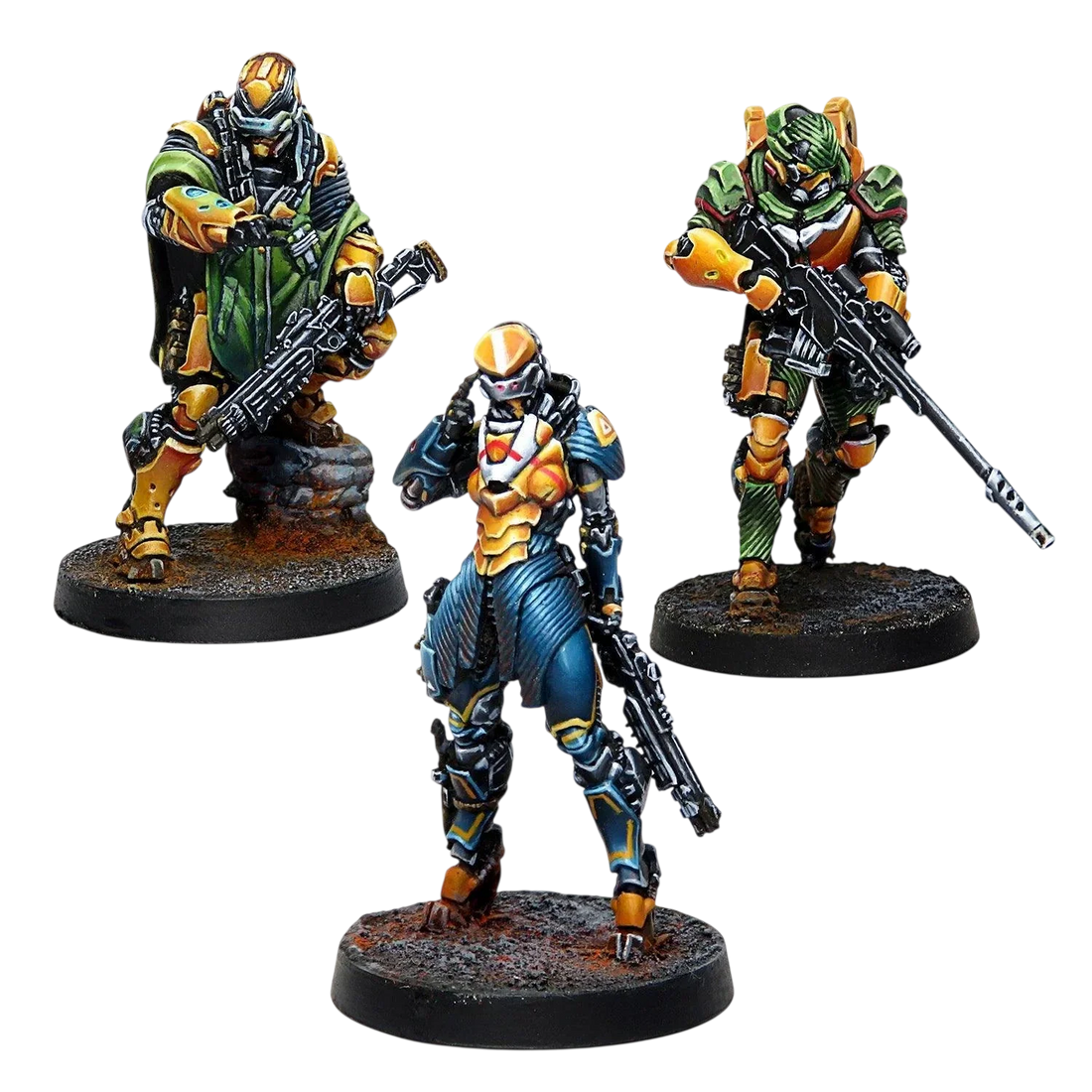 Infinity - Invincible Army Expansion Pack (Unpainted) (Assembled)