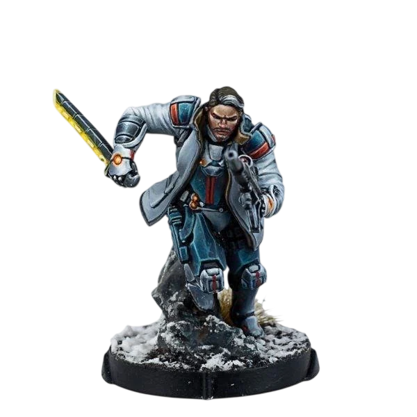 Infinity - John Hawkwood, Merc Officer (K1 Marksman Rifle) Aleph (New in Box)