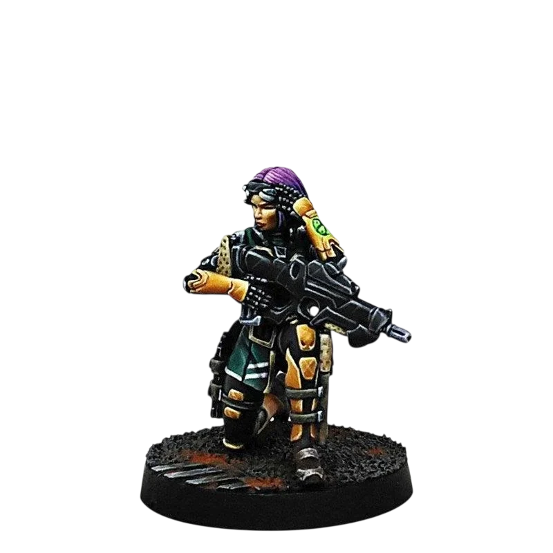 Infinity - Kanren Counter-insurgency Group (Hacker) Yu Jing (Unpainted) (Assembled)