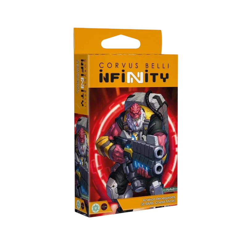 Infinity - Krakot Renegades (2 SMG, Chest Mine) (Unpainted) (Assembled)