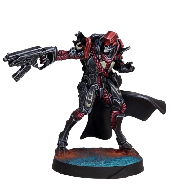 Infinity - Malignos (Hacker) Combined Army (Custom Painted) (Assembled)