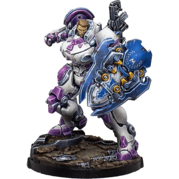 Infinity - Maximus, Optimate and HexaDome Legend (Unpainted) (Assembled)