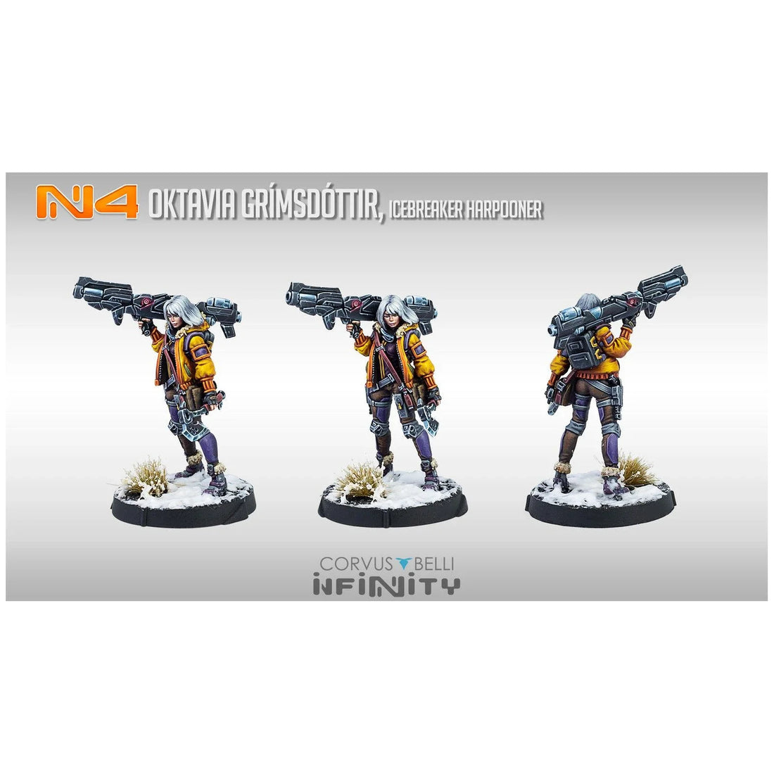 Infinity - Oktavia Grímsdóttir, Icebreaker Helmswoman and Harpooner (New in Box)