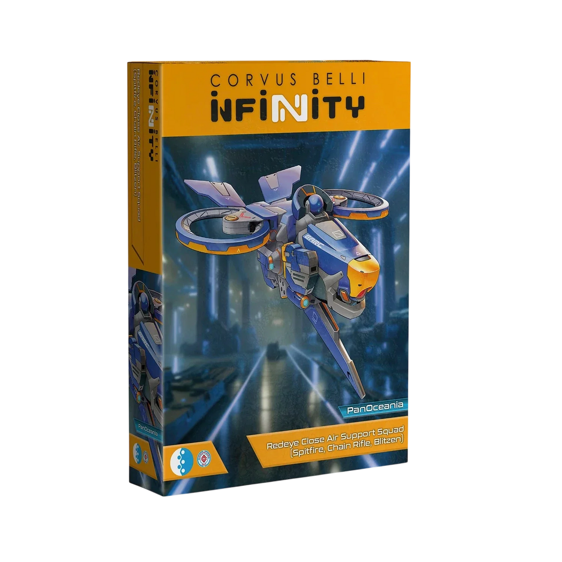 Infinity - Redeye (Spitfire, Chain Rifle, Blitzen) (Custom Painted) (Assembled)