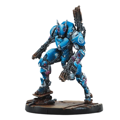Infinity - Reinf.: Squalos Mk-II, PanOceanian Armored Cavalry (Unpainted) (Assembled)