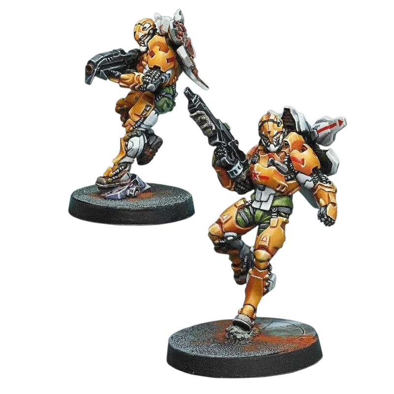 Infinity - Tiger Soldiers (Spitfire/ Boarding Shotgun) Yu Jing (New in Box)