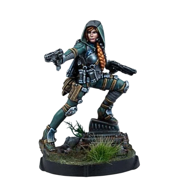 Infinity - Uxía McNeill (Assault Pistol) Ariadna (Custom Painted) (Assembled)