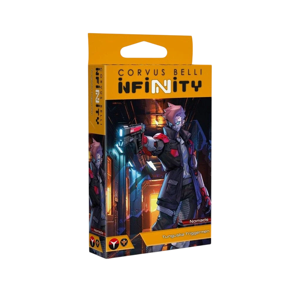 Infinity: Nomads: Tunguska Triggermen (Custom Painted) (Assembled)