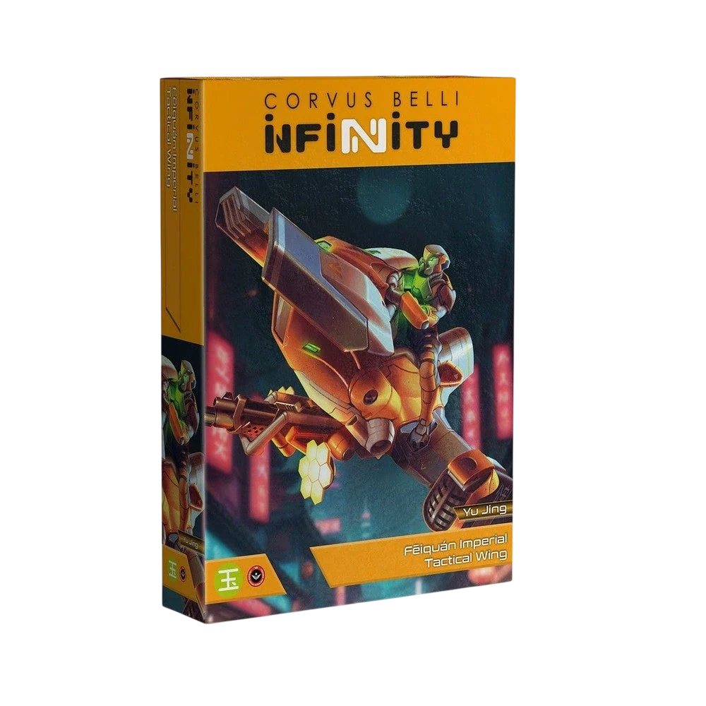 Infinity: Yu Jing: Feiquan Imperial Tactical Wing (Custom Painted) (Assembled)