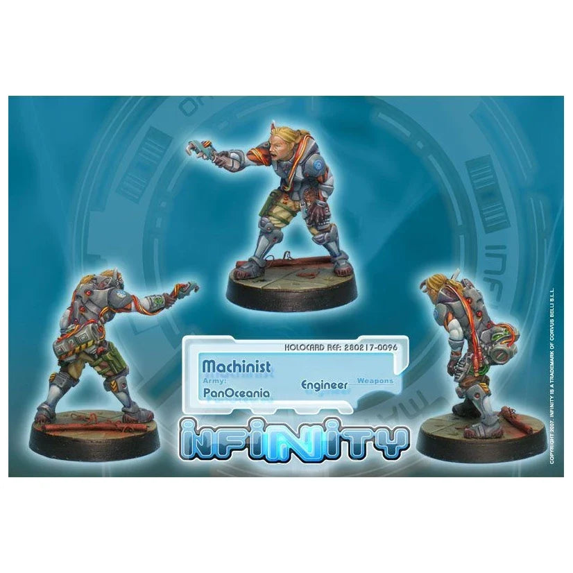 PanOceania: Machinist (Engineer) (Custom Painted) (Assembled)