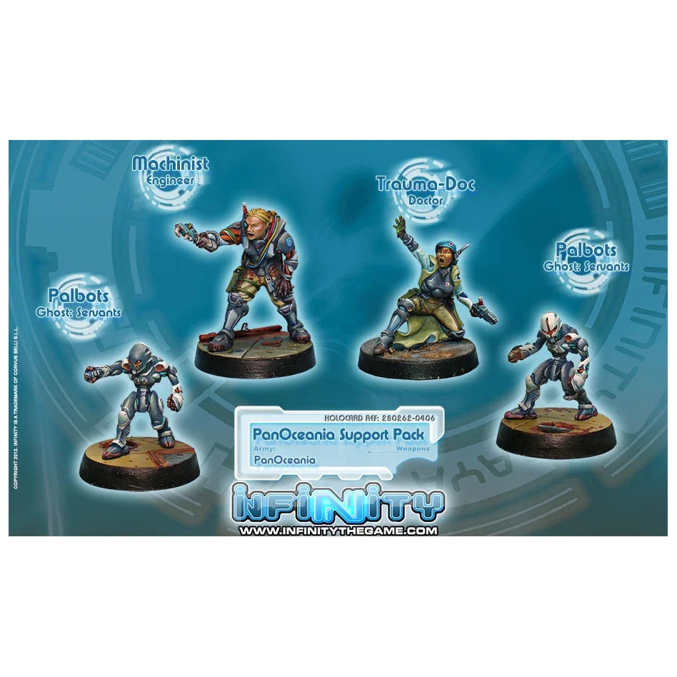 PanOceania: Support Pack (Unpainted) (Assembled)