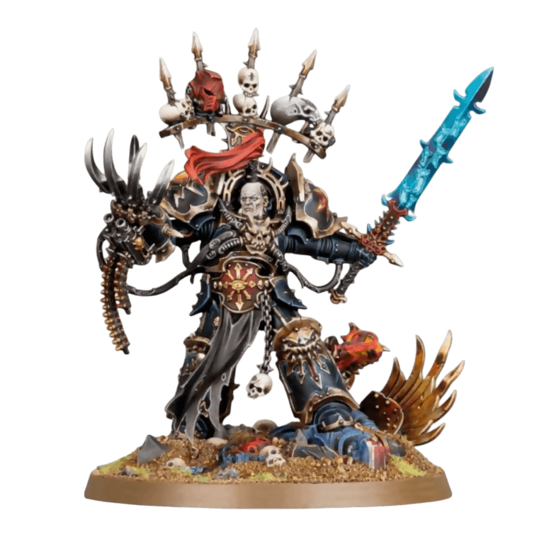 Abaddon the Despoiler Unpainted Assembled Miniature on Wargame Trader