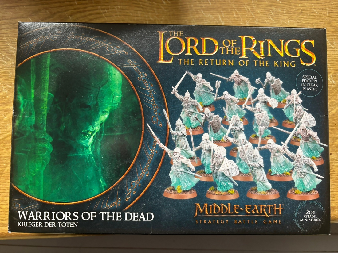Warriors of the Dead (Special Edition in Clear) (New on Sprue)