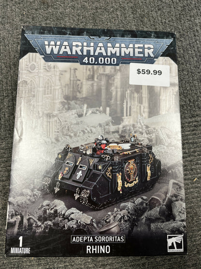 Adepta Sororitas Rhino (New in Box/Sprue)