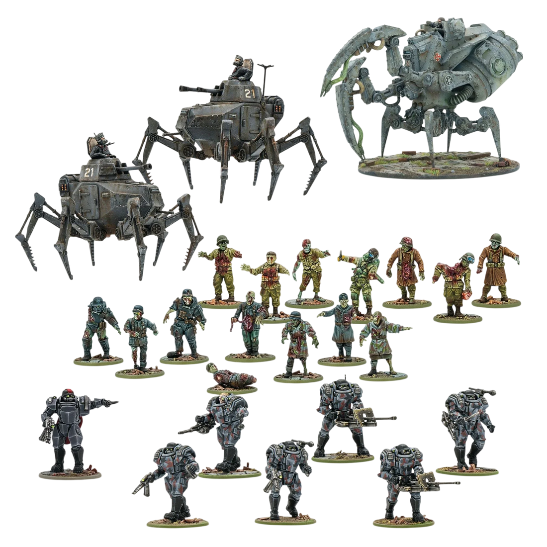 Konflikt '47 Axis Sonderkampfgruppe (Custom Painted) (Assembled)