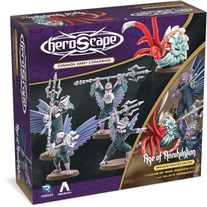 Krakenling & Gelryie Vanguards Army Expansion (Embers of War) (Prepainted) (New in Box)