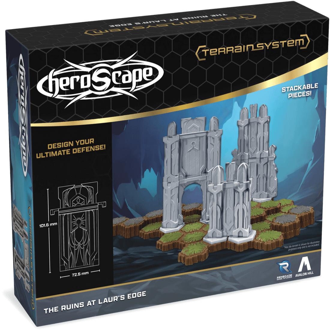 Heroscape: The Ruins at Laur's Edge Terrain Expansion from 