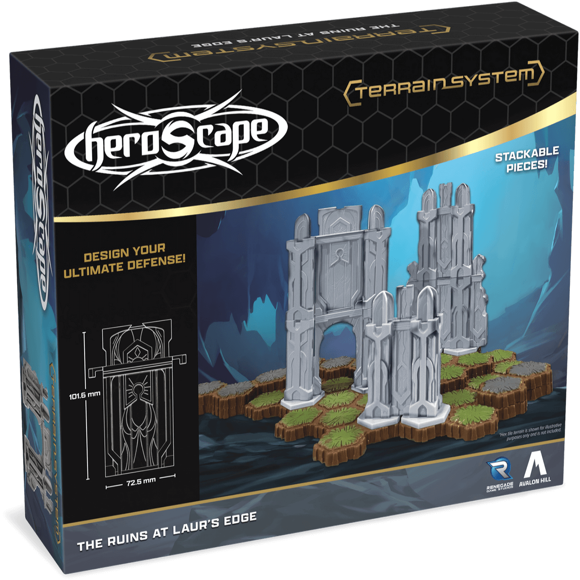 Heroscape: The Ruins at Laur's Edge Terrain Expansion from 