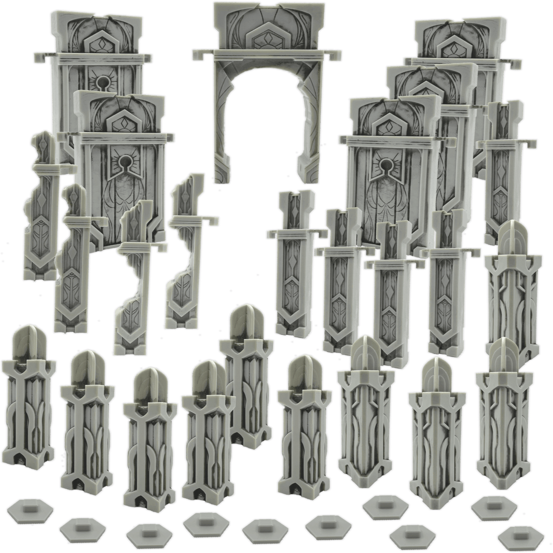 Heroscape: The Ruins at Laur's Edge Terrain Expansion