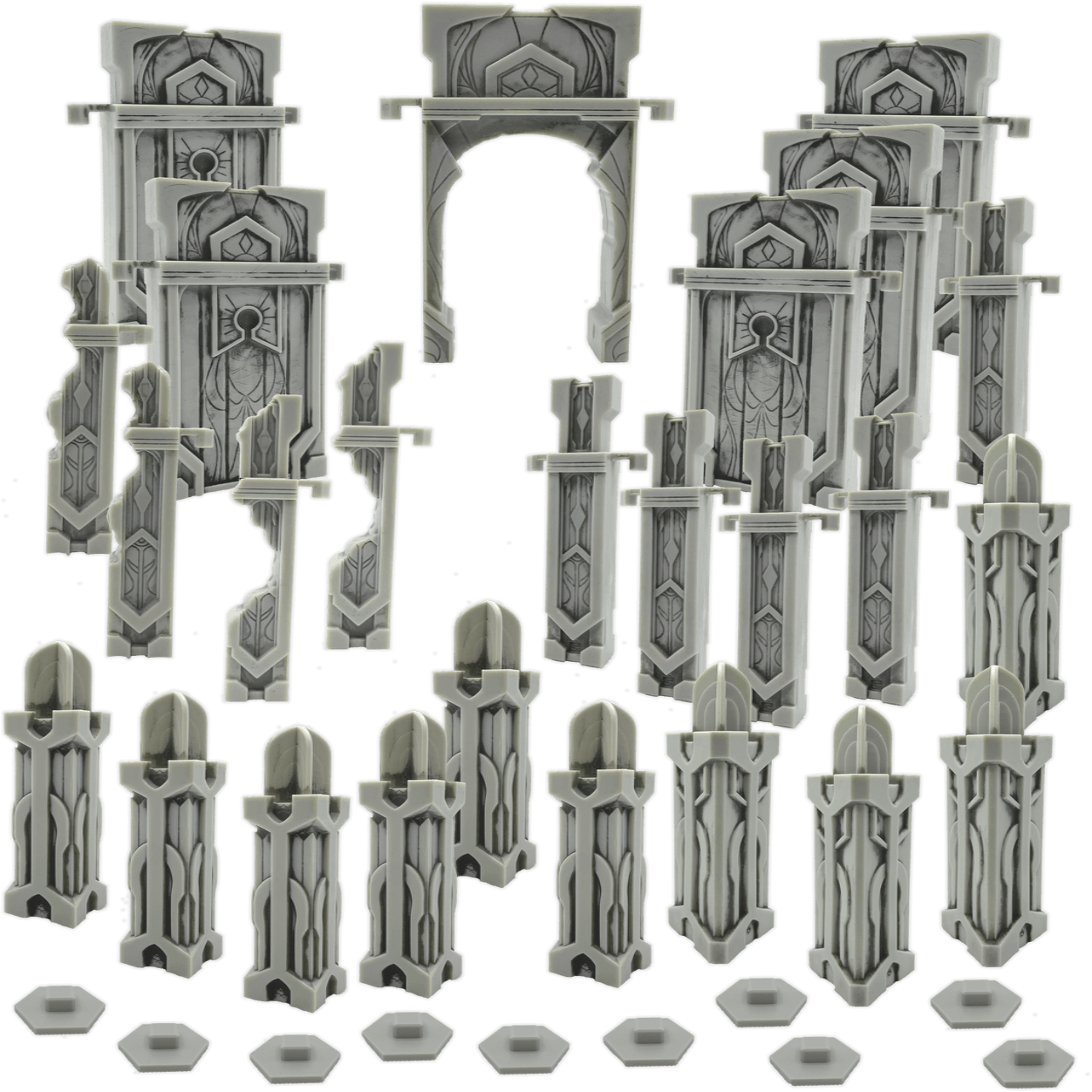 Heroscape: The Ruins at Laur's Edge Terrain Expansion