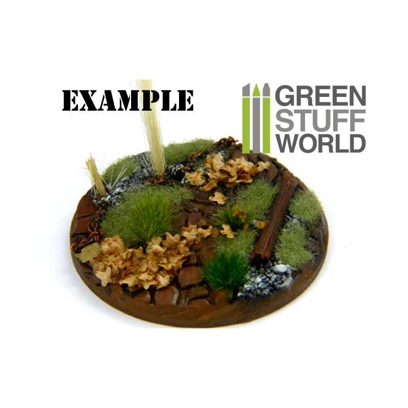 Green Stuff World for Models & Miniatures Micro Leaves - Natural Leaf Litter 1262 - Cobbco