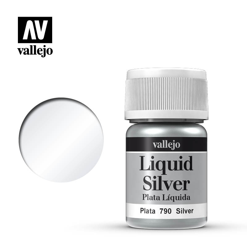 Vallejo Liquid Metal: Silver (70.790) - 35ml