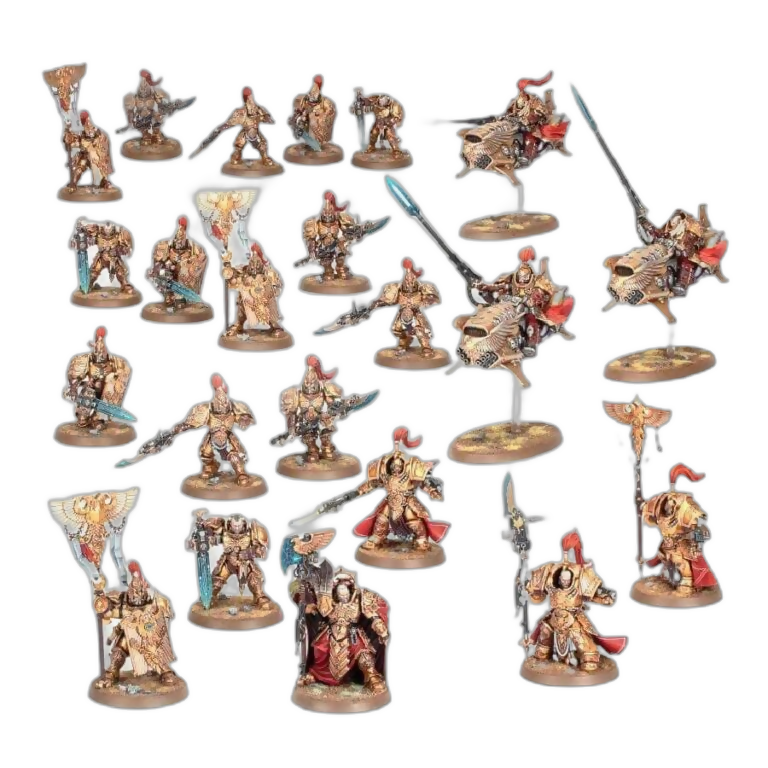 Adeptus Custodes – Watchers of The Gate (Unpainted) (Assembled) From Warhammer 40k on Wargame Trader