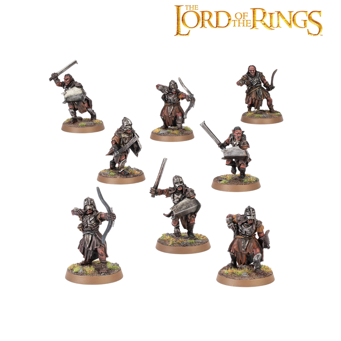Classic Uruk-hai™ Scouts (Custom Painted) (Assembled)