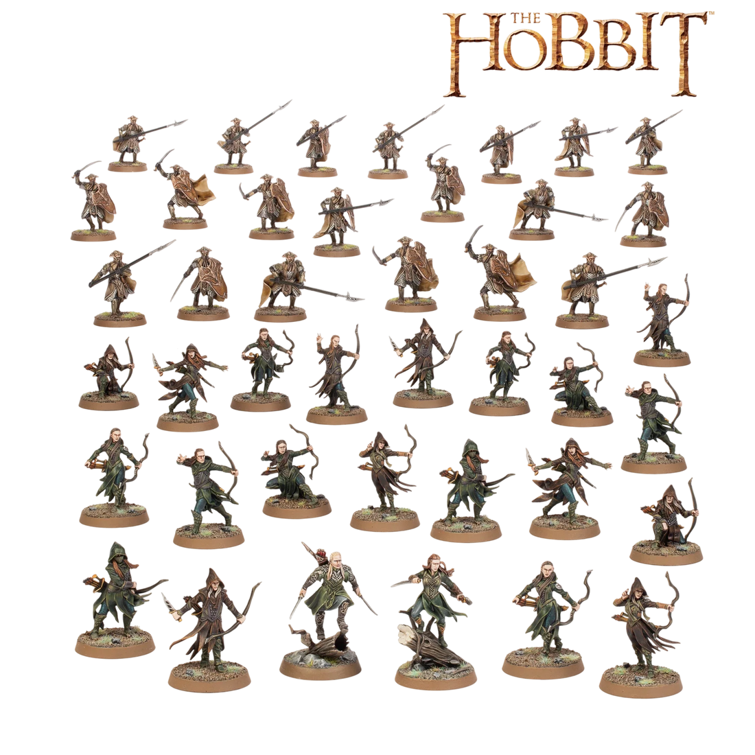 Mirkwood™ Battlehost (Unpainted) (Assembled)