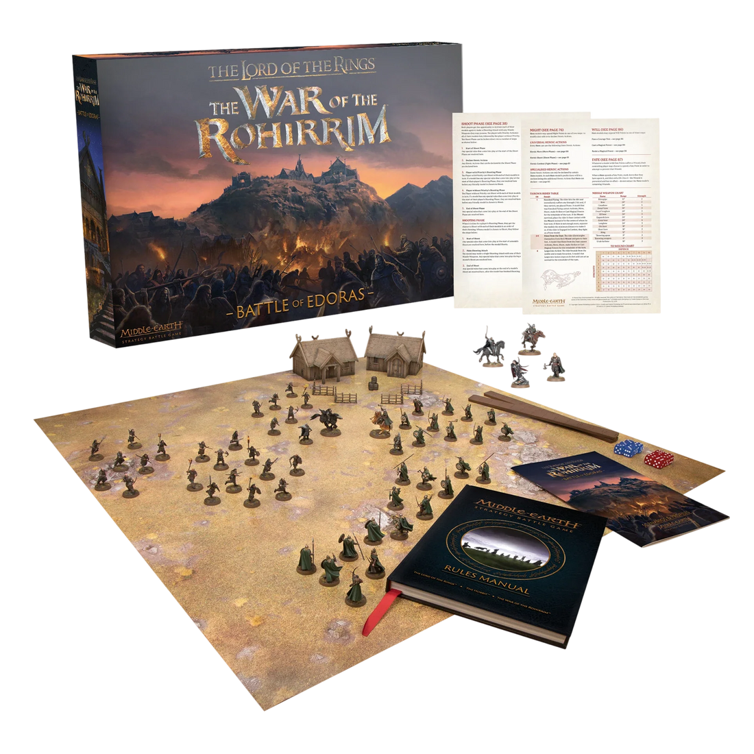 The War of the Rohirrim - Battle of Edoras (2024) (Unpainted) (Assembled)