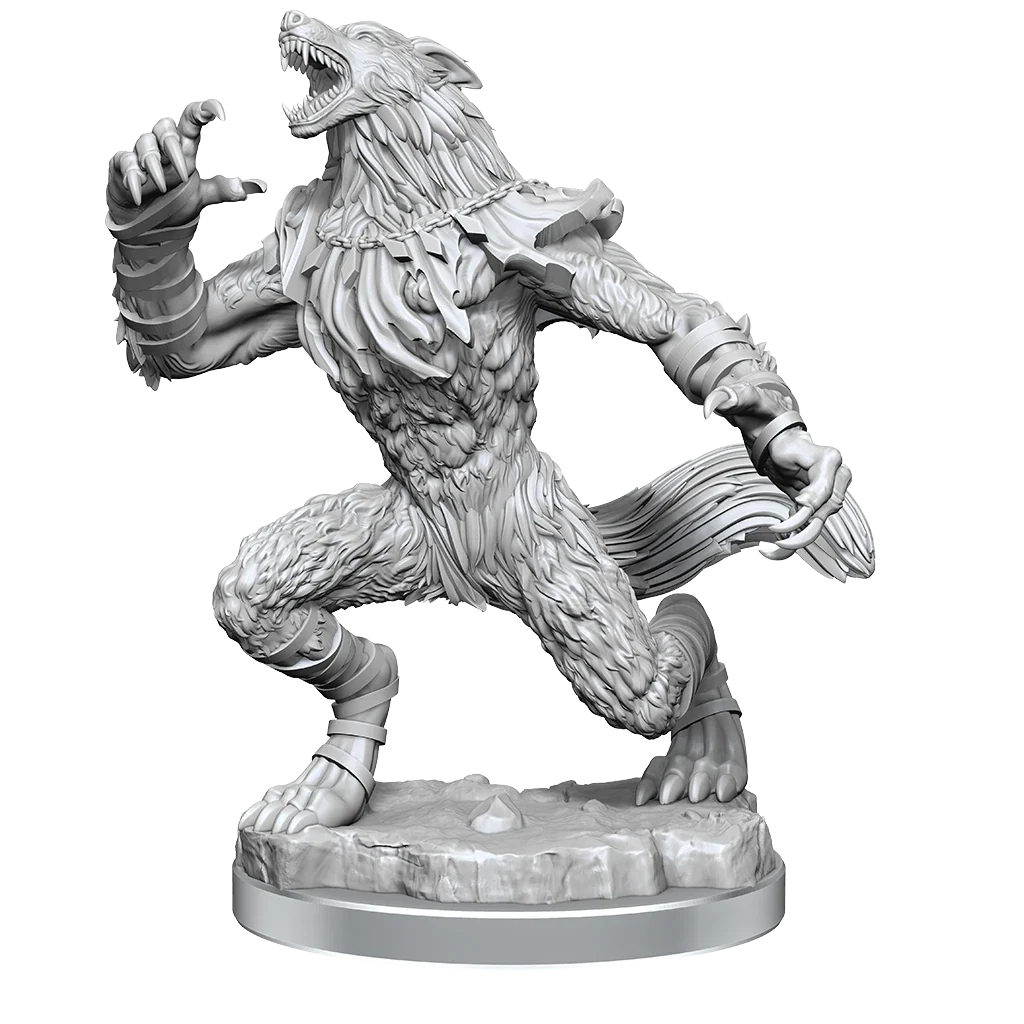 Magic: The Gathering Unpainted Miniatures: Arlinn Kord & Tovolar (New in Box)