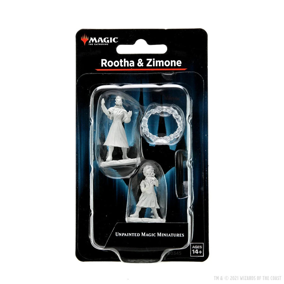 Magic: The Gathering Miniatures: Rootha & Zimone (Custom Painted)