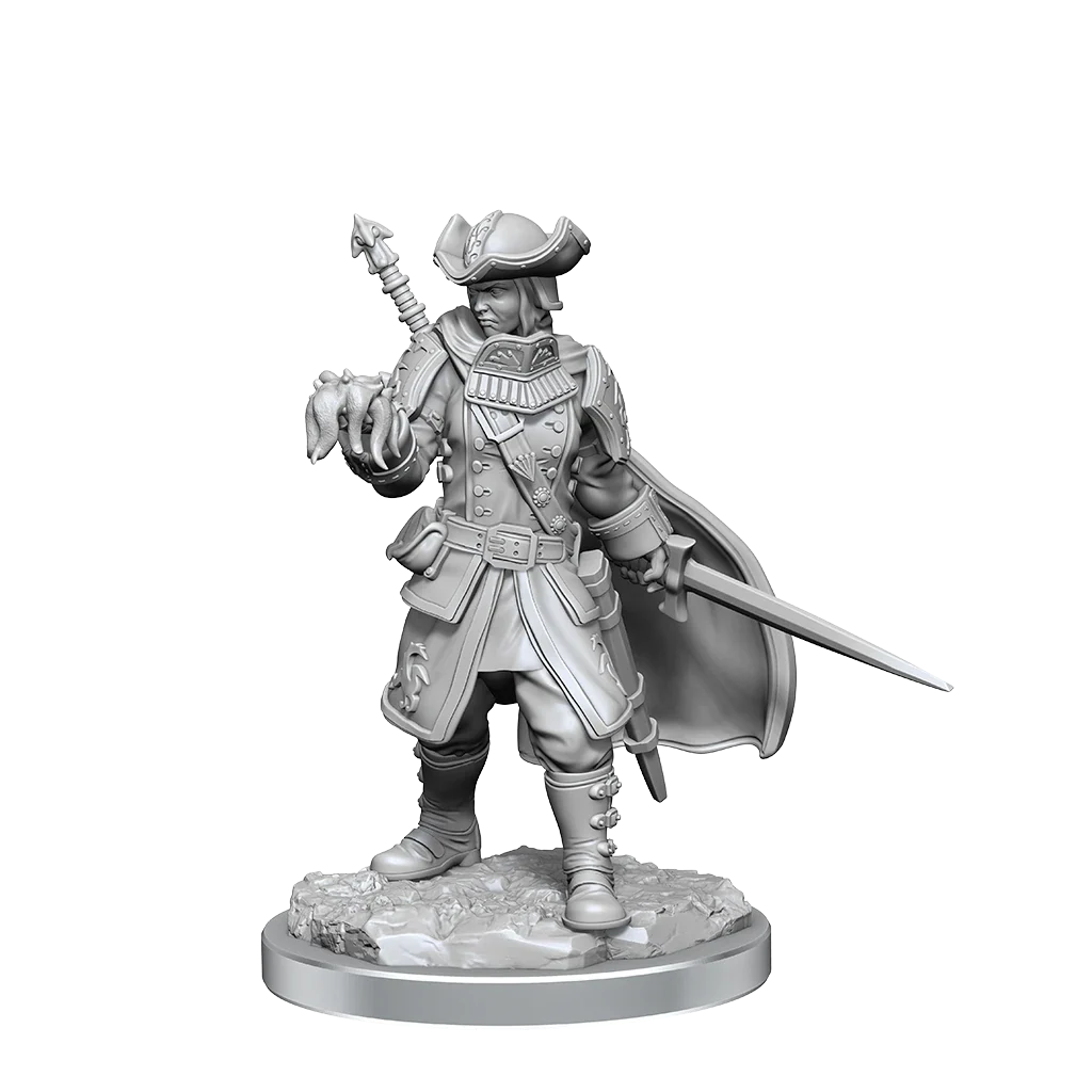 Magic: The Gathering Unpainted Miniatures: Thraben Inspector & Tireless Tracker (Wave 4) (New in Box)