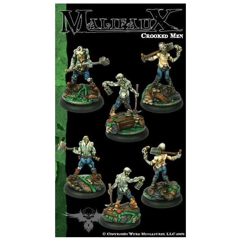 Malifaux Classics: Crooked Men (3 Pack) (Custom Painted) (Assembled)